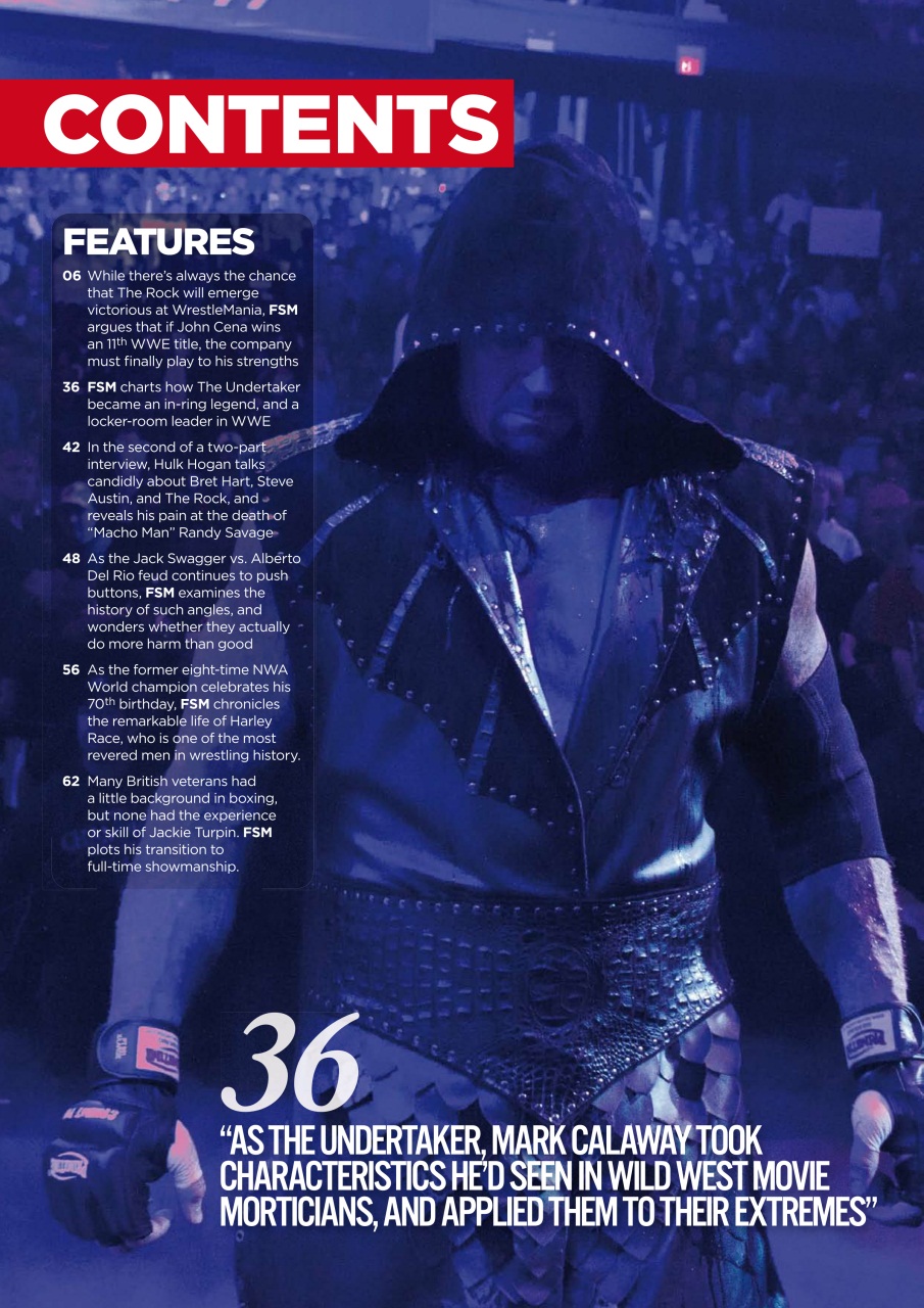 Wrestletalk Magazine Preview Pages