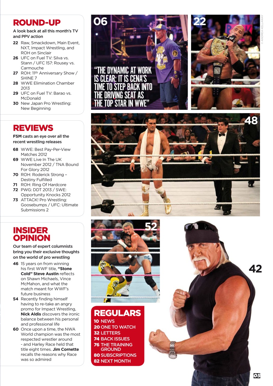 Wrestletalk Magazine Preview Pages