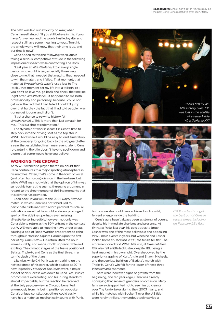 Wrestletalk Magazine Preview Pages