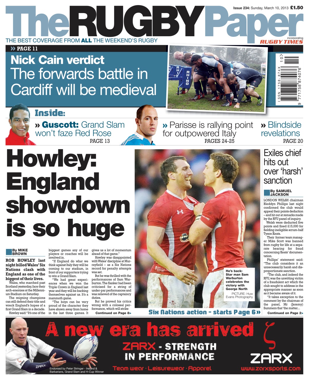The Rugby Paper Preview Pages