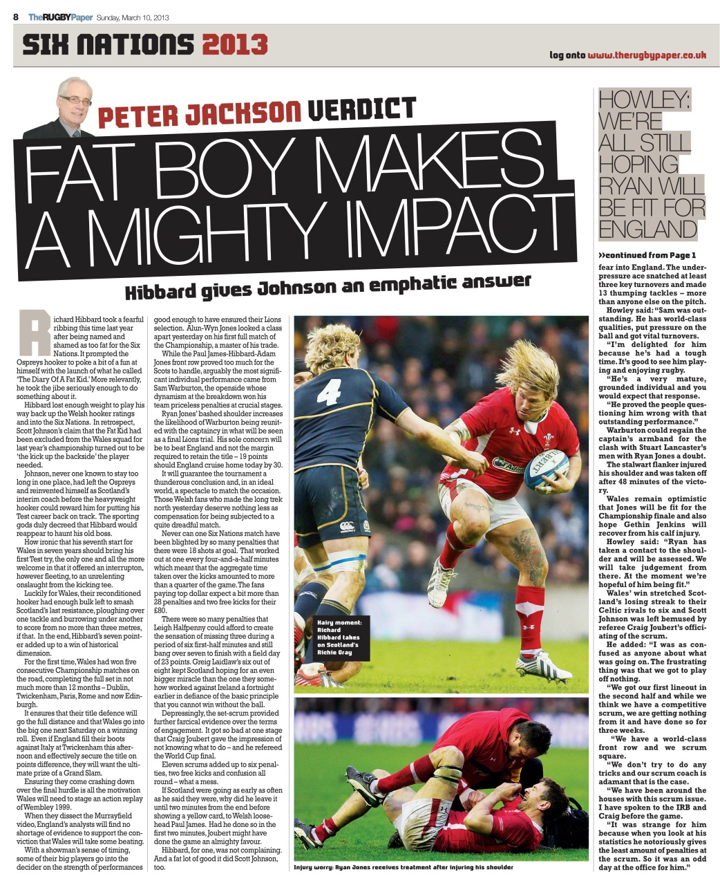 The Rugby Paper Preview Pages