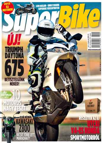 SuperBike Hungary issue February 2013