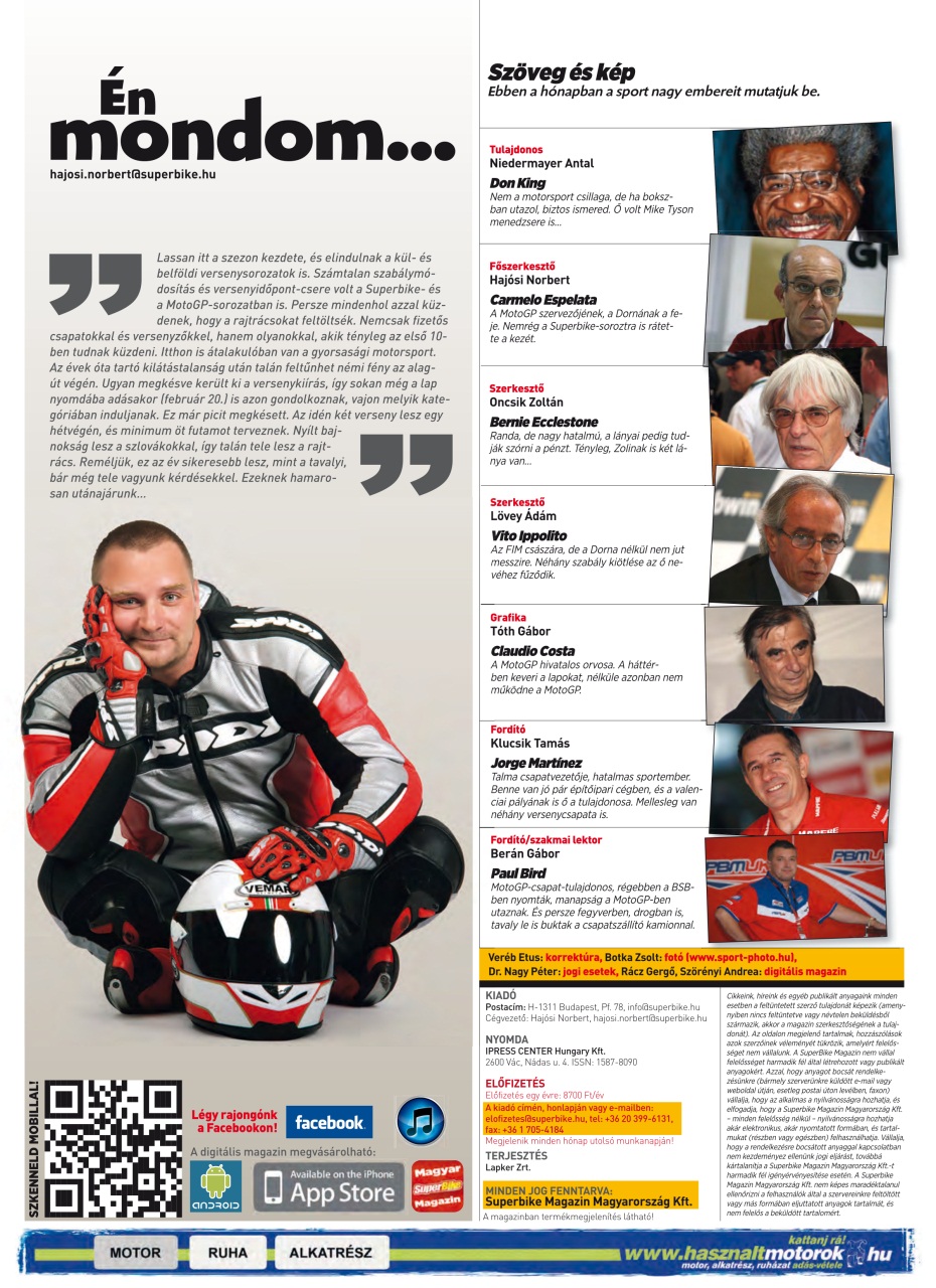 SuperBike Hungary Preview Pages