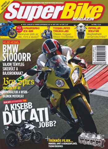 SuperBike Hungary issue January 2010