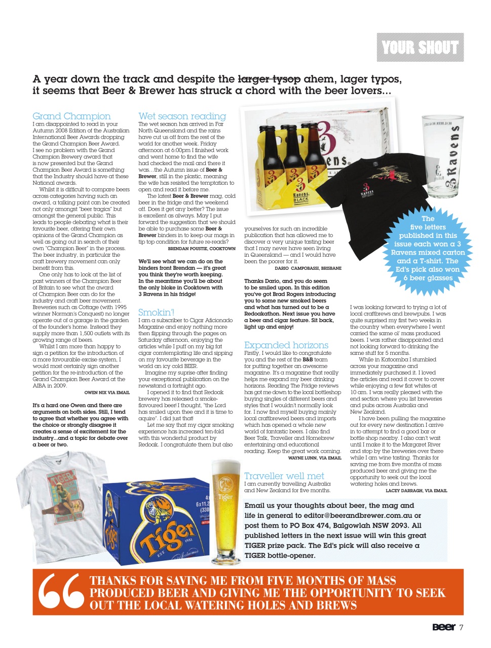 Beer and Brewer Preview Pages