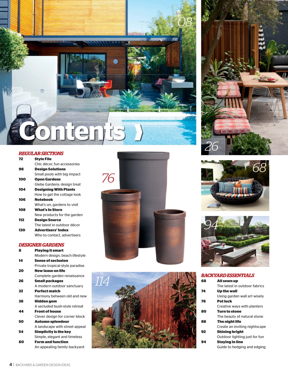 Backyard & Outdoor Living Preview Pages