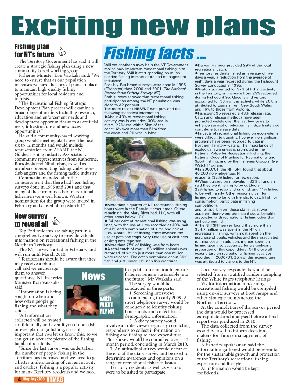 North Australian Fishing and Outdoors Magazine Preview Pages