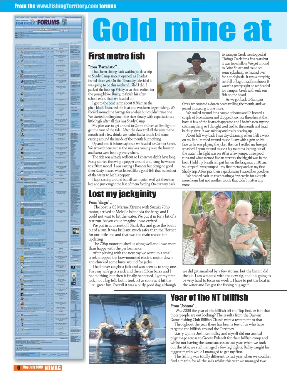 North Australian Fishing and Outdoors Magazine Preview Pages