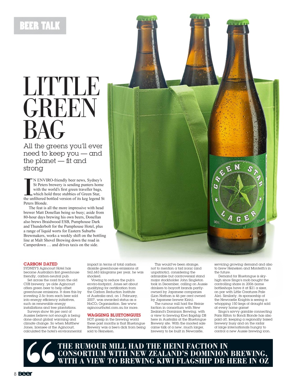 Beer and Brewer Preview Pages