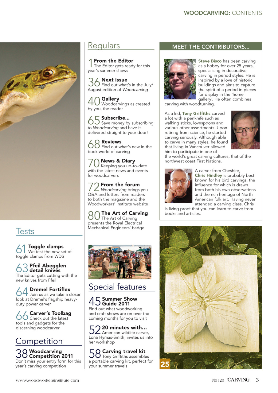 Woodcarving Preview Pages