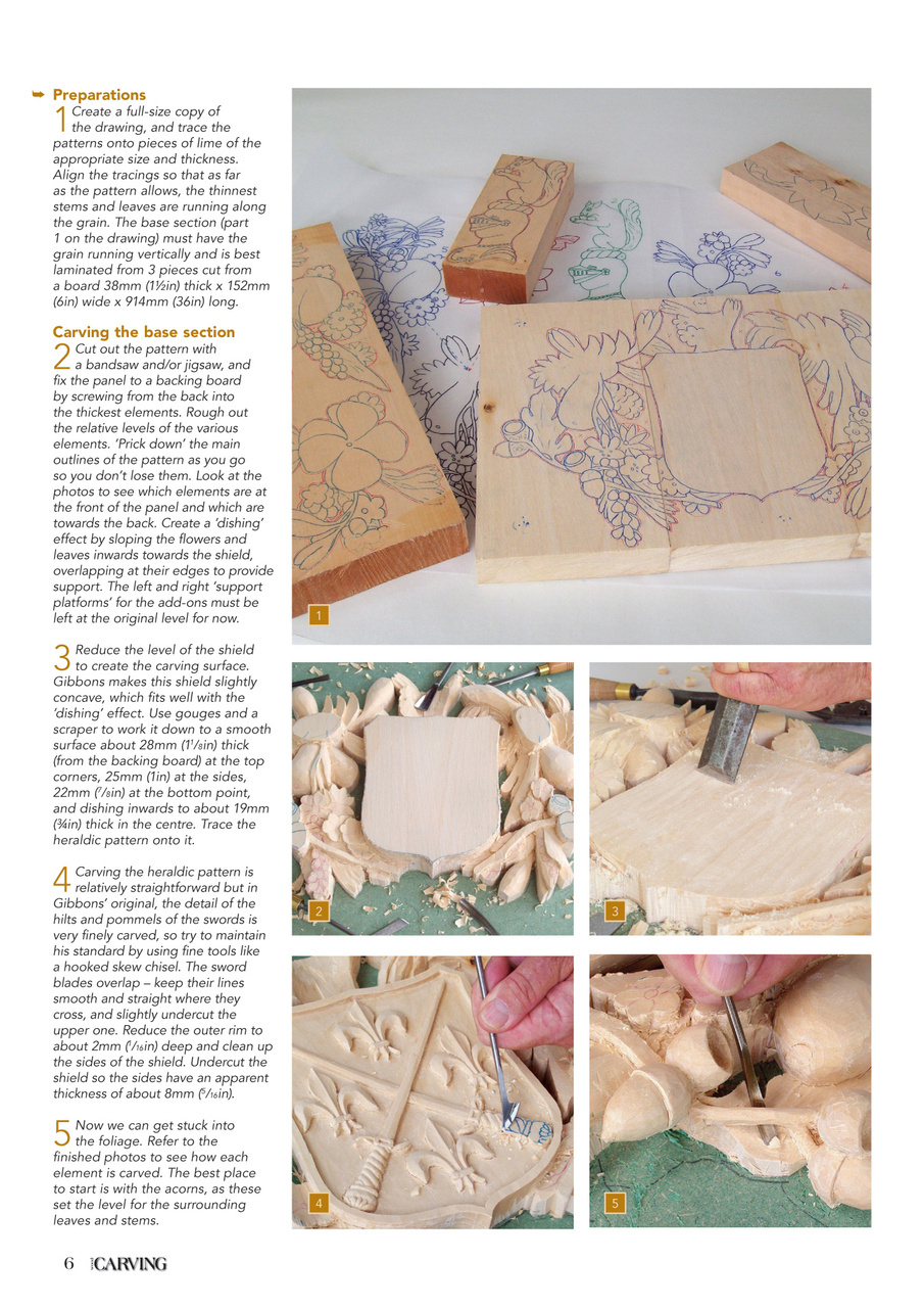 Woodcarving Preview Pages