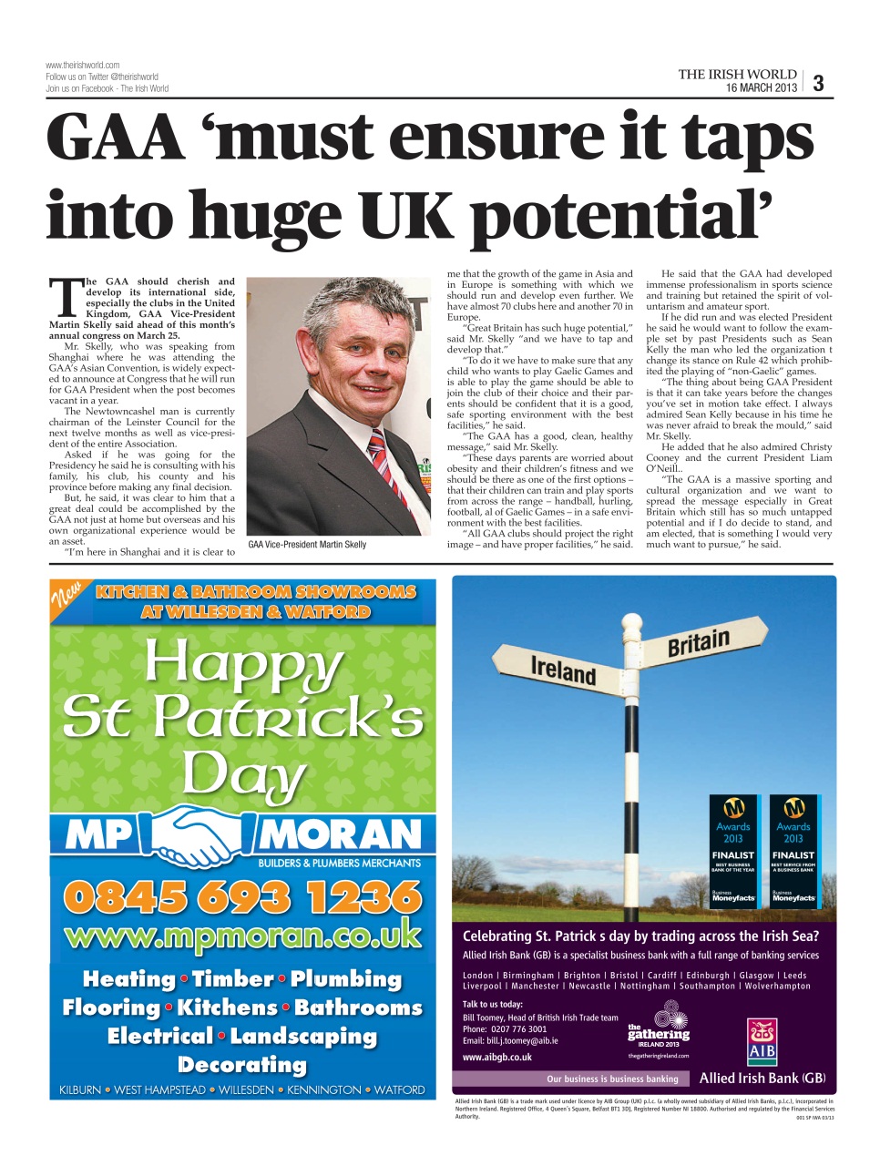 Irish World Preview Pages