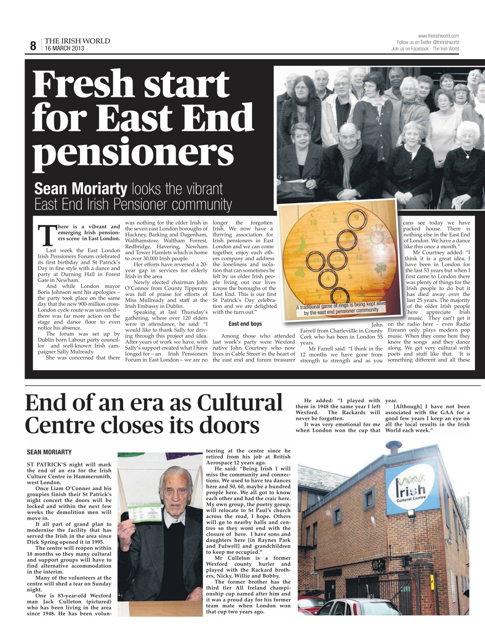 Irish World Preview Pages