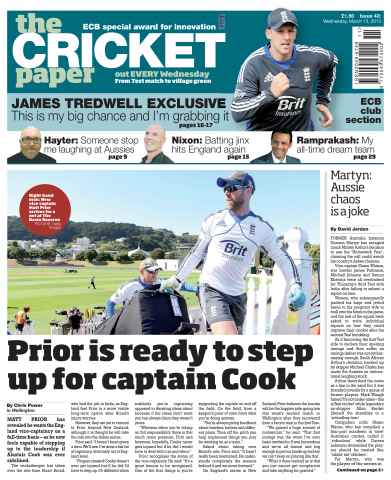 The Cricket Paper issue 13th March 2013
