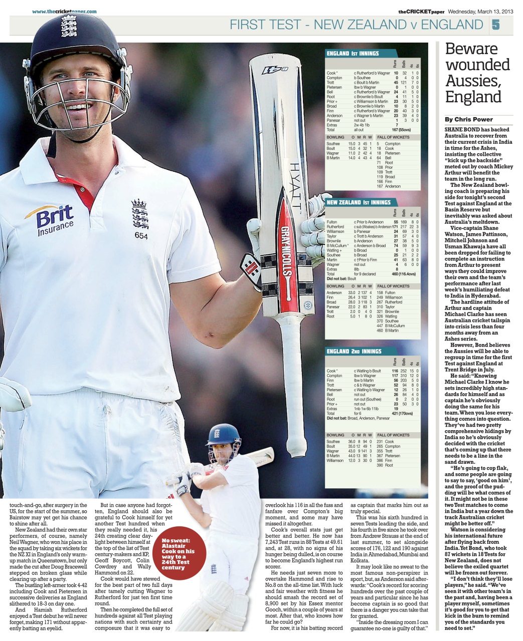The Cricket Paper Preview Pages