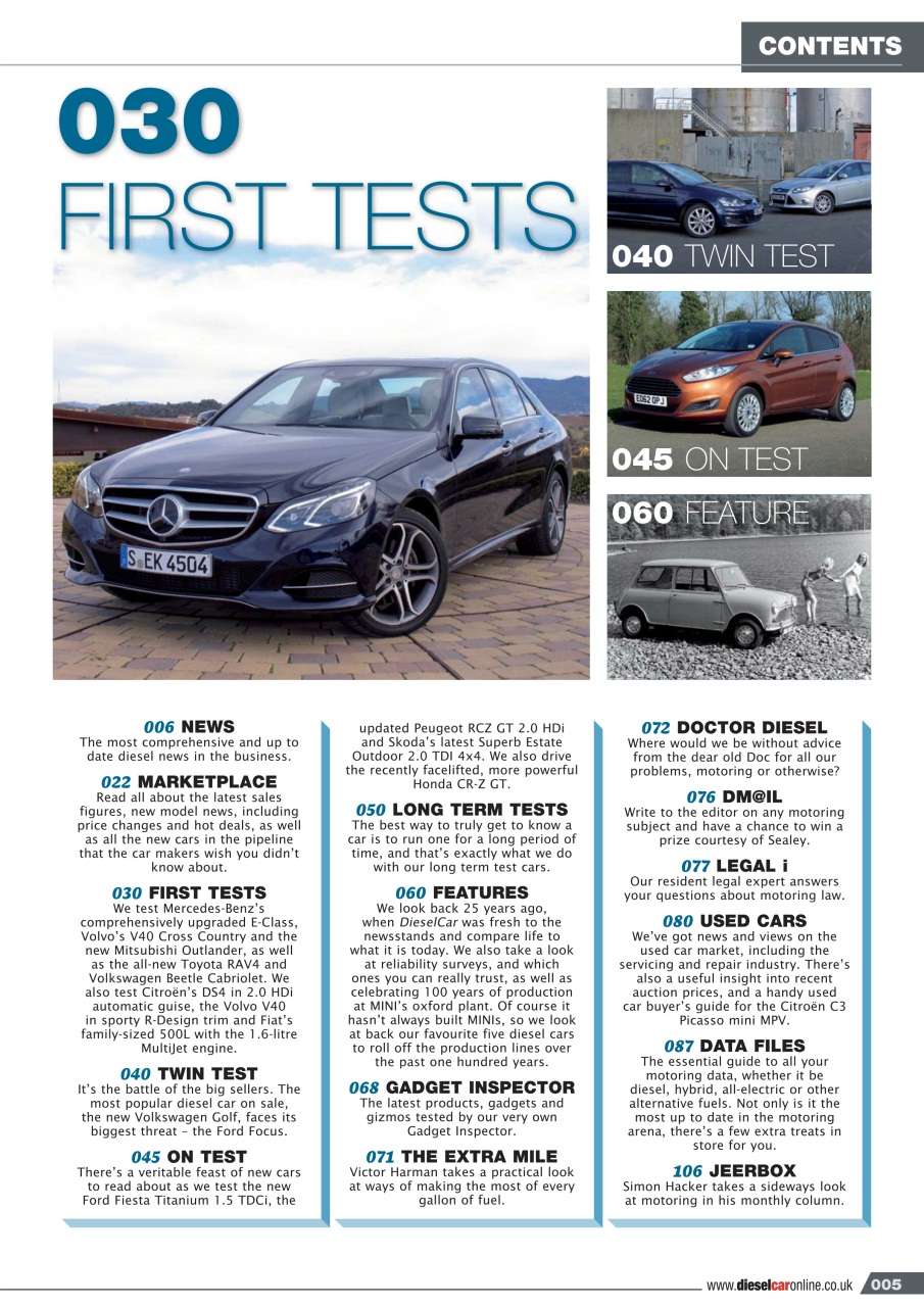 Diesel&EcoCar Magazine Preview Pages