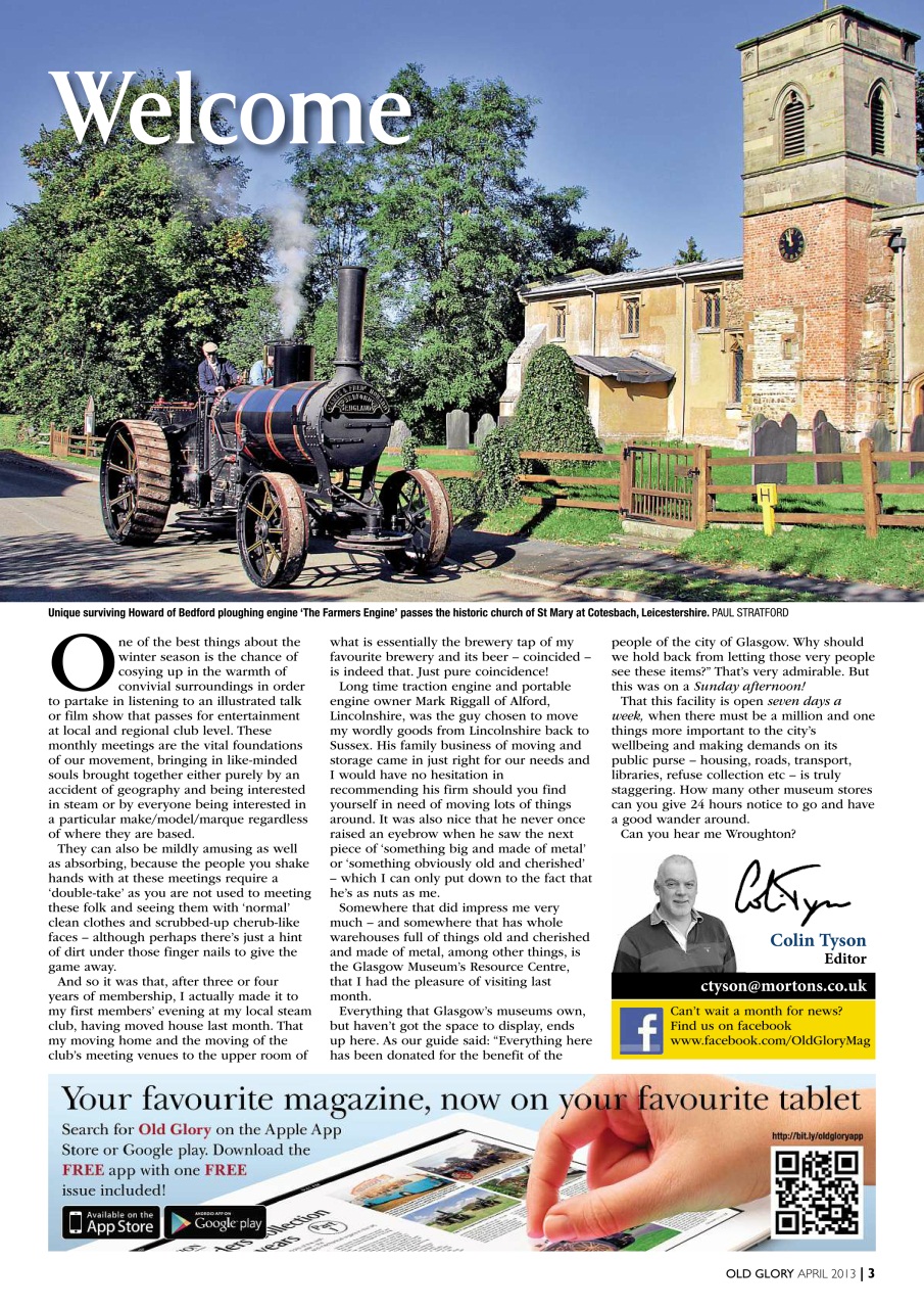 Old Glory Magazine Preview Pages