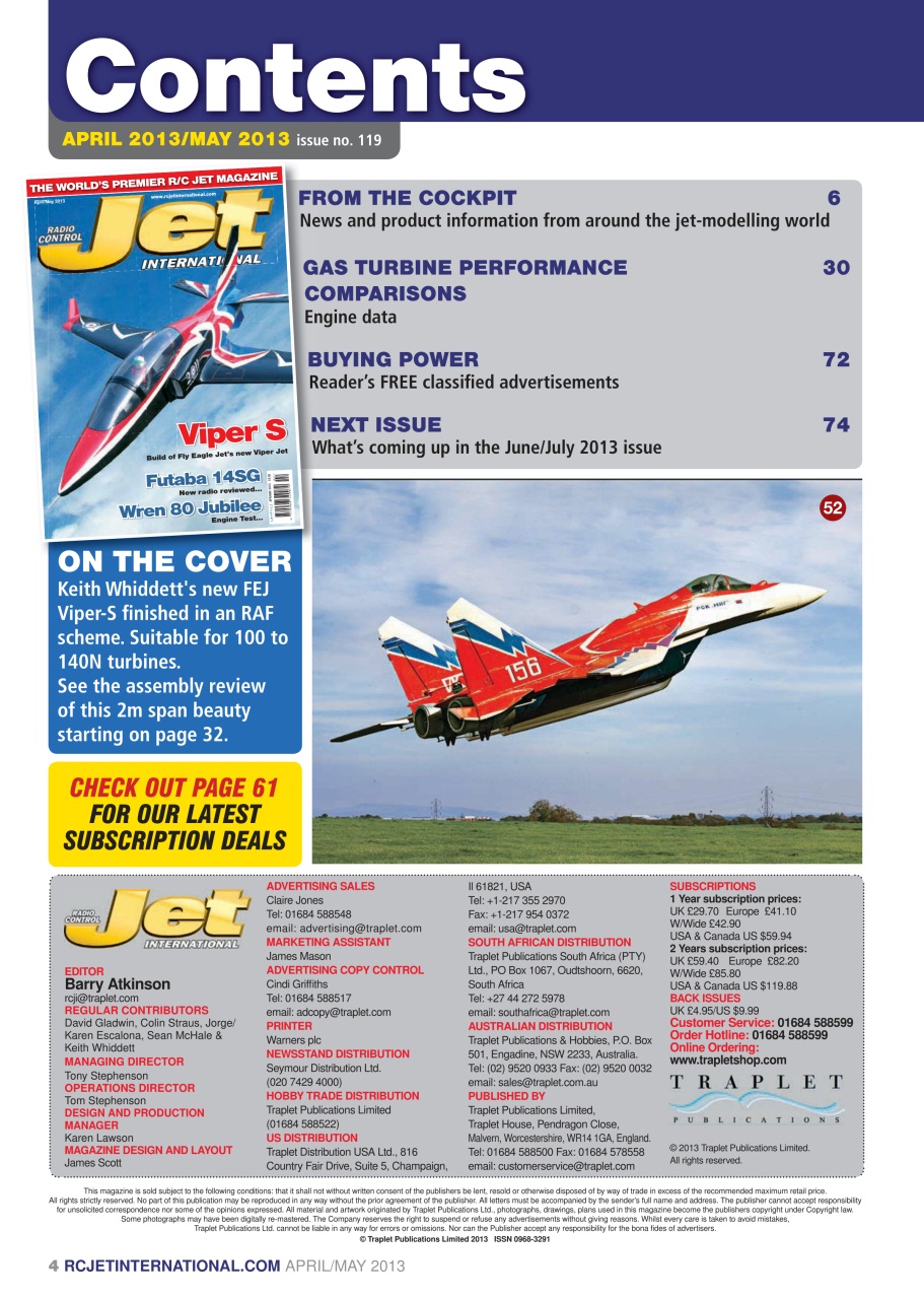 RC Jet International Preview Pages