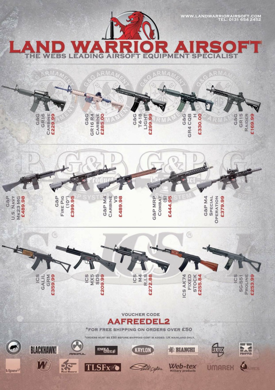 Airsoft Action Preview Pages