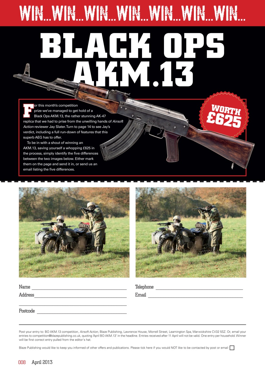 Airsoft Action Preview Pages