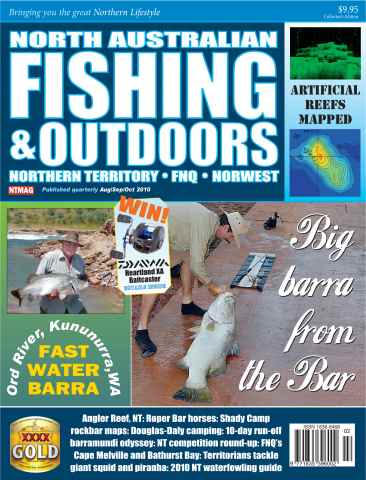 North Australian Fishing and Outdoors Magazine issue Aug-Sep-Oct 2010