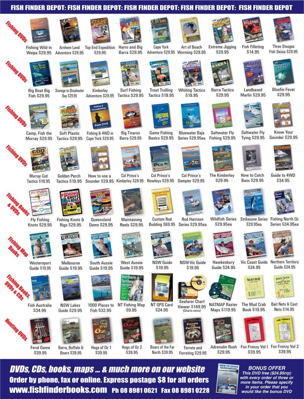 North Australian Fishing and Outdoors Magazine Preview Pages