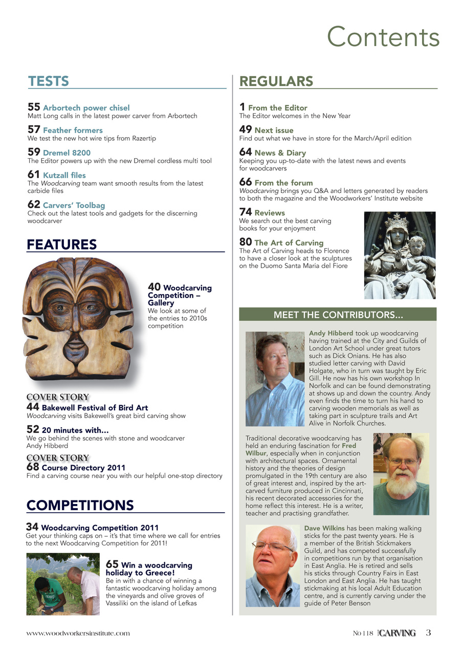 Woodcarving Preview Pages