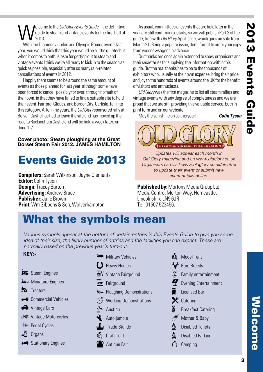 Old Glory Magazine Preview Pages