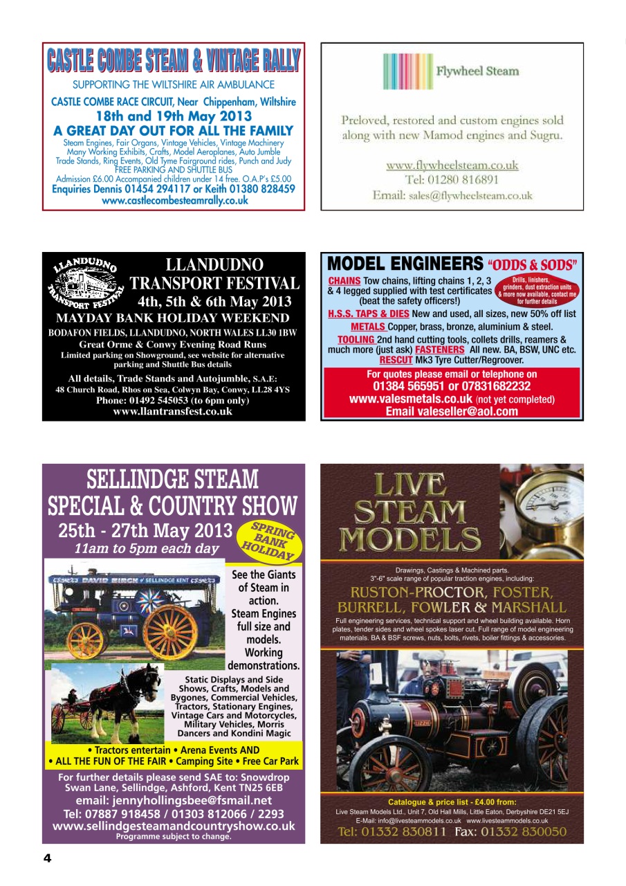 Old Glory Magazine Preview Pages