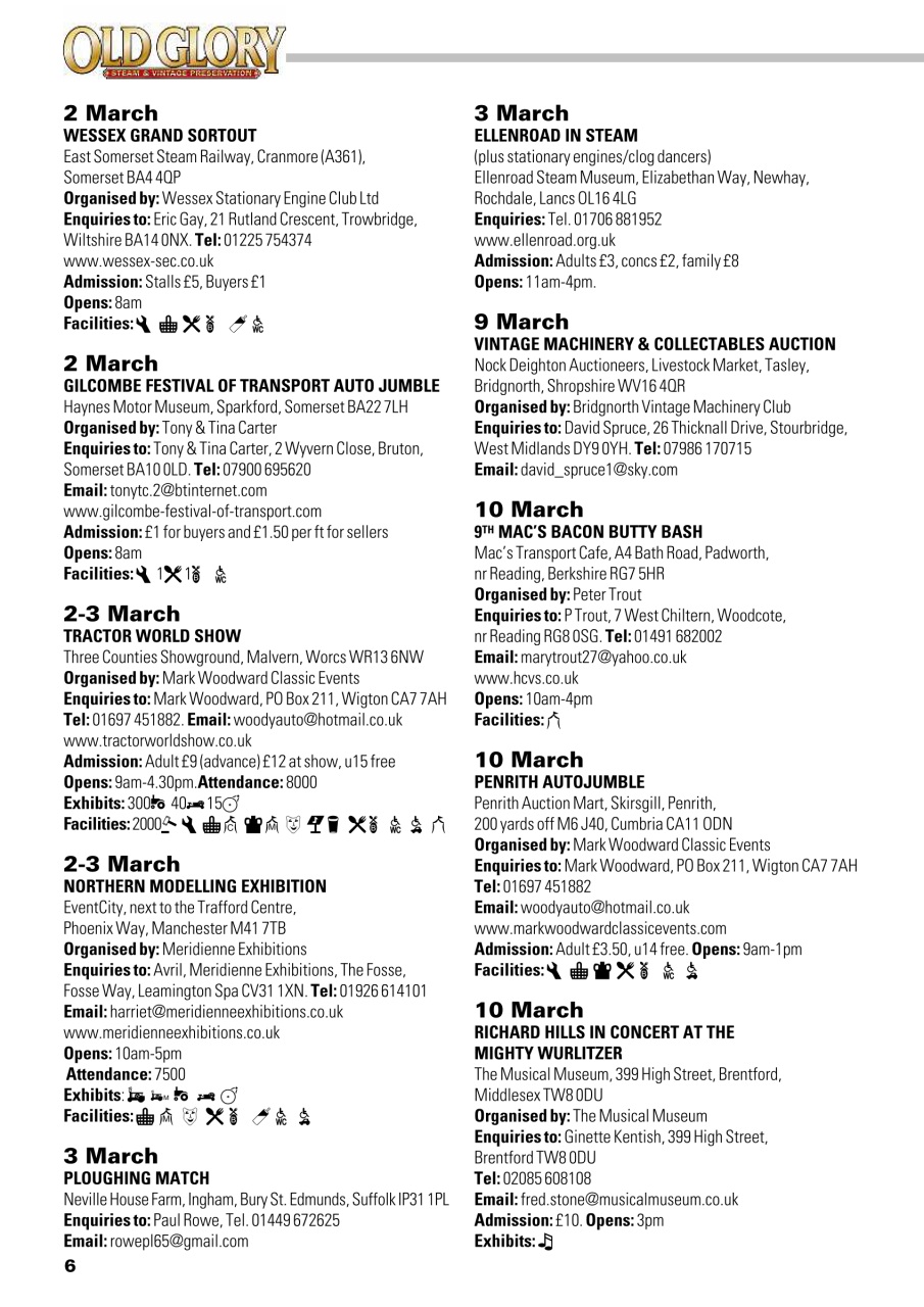 Old Glory Magazine Preview Pages