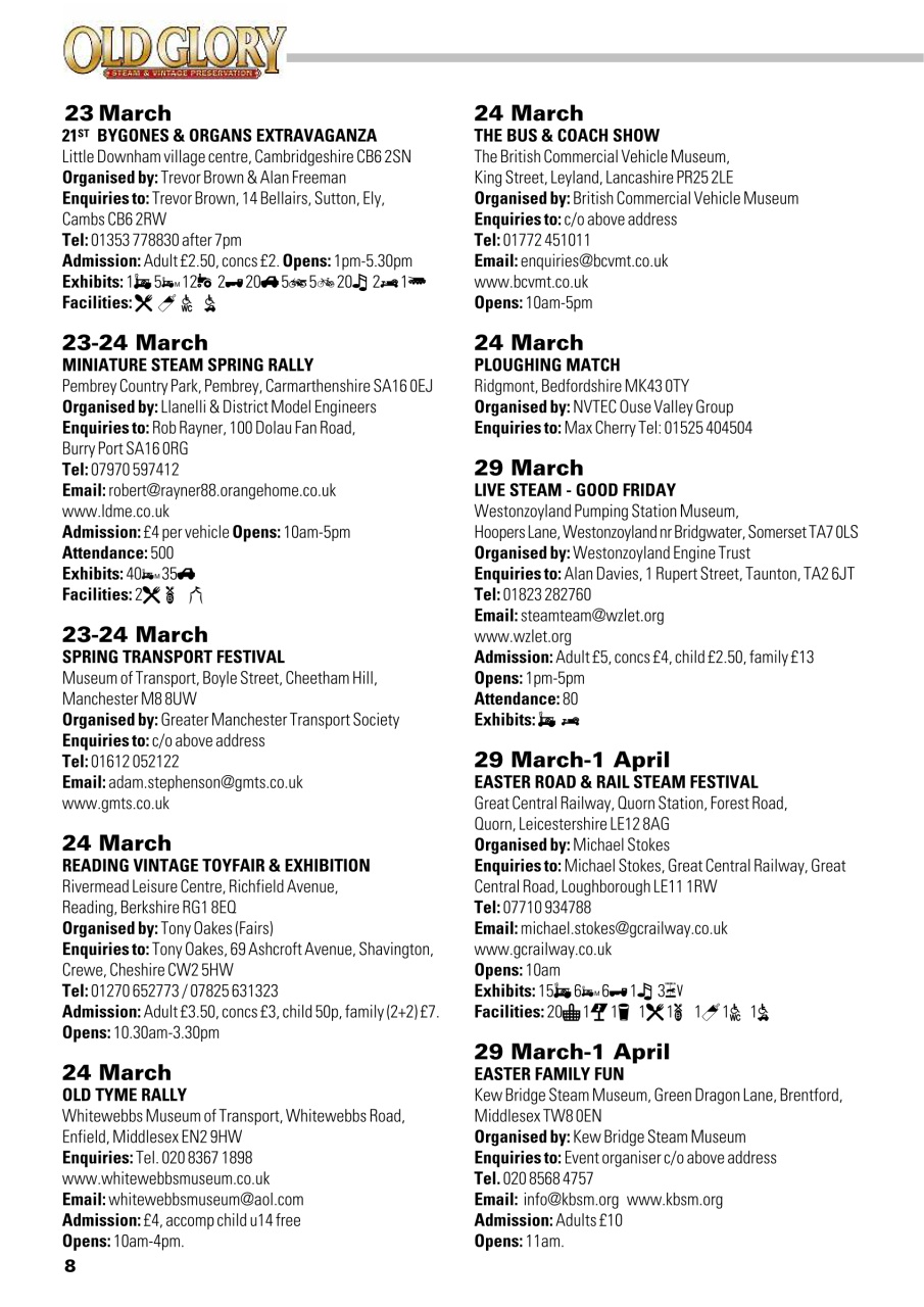 Old Glory Magazine Preview Pages