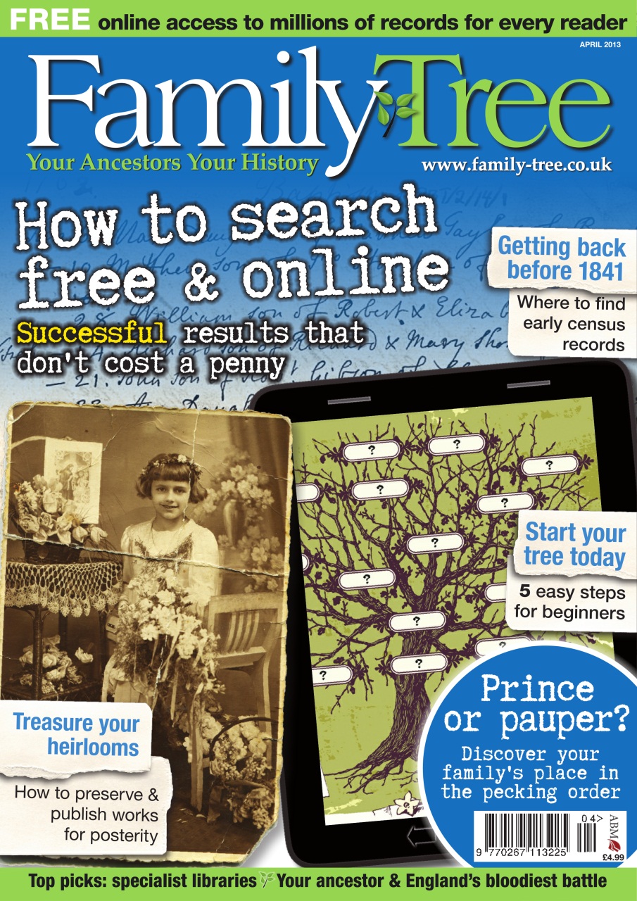 Family Tree Preview Pages