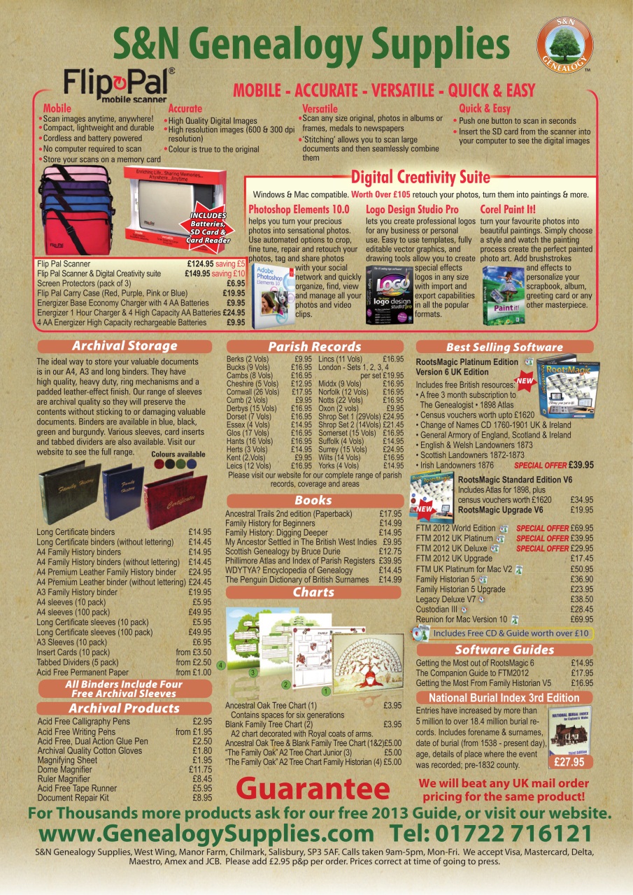 Family Tree Preview Pages