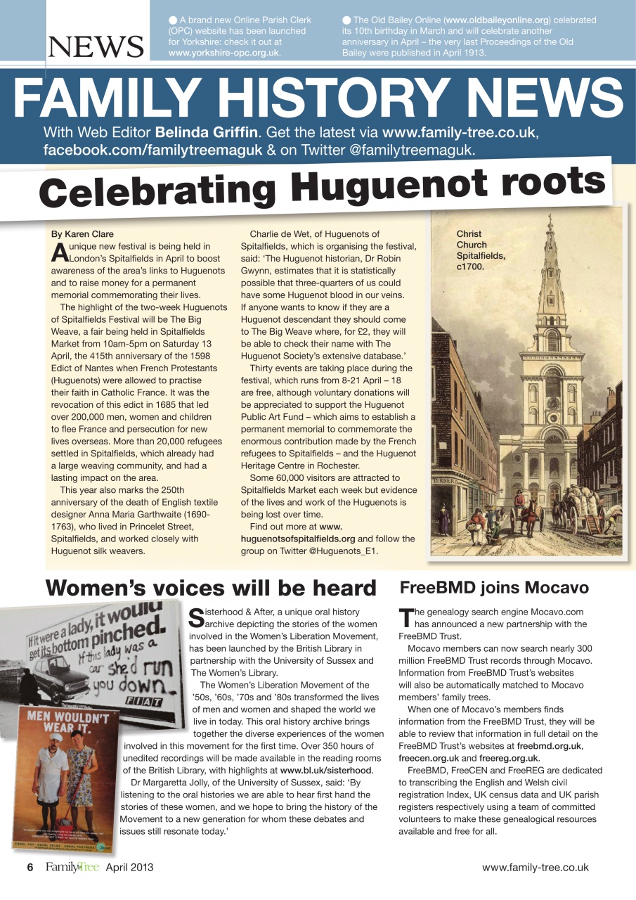 Family Tree Preview Pages