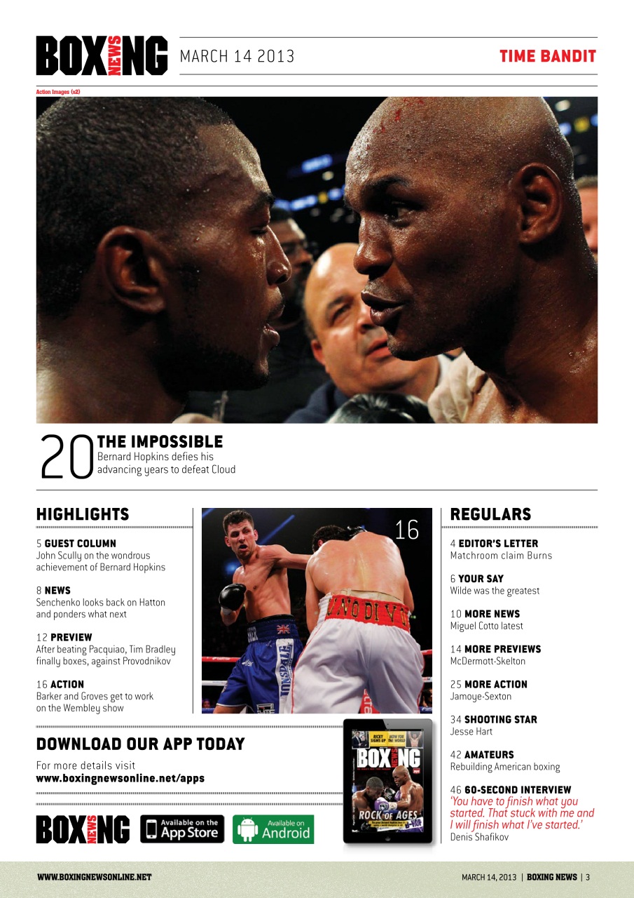 Boxing News Preview Pages