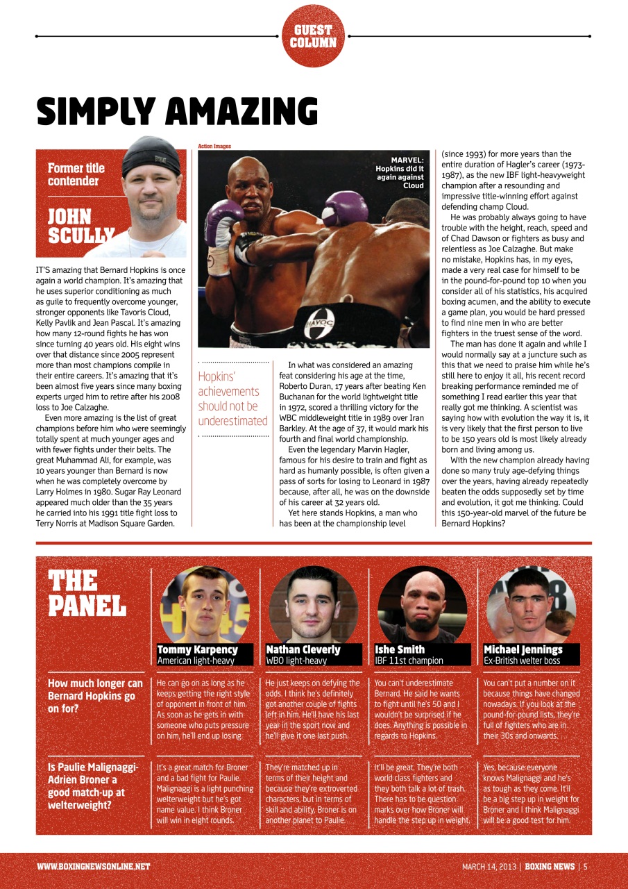 Boxing News Preview Pages