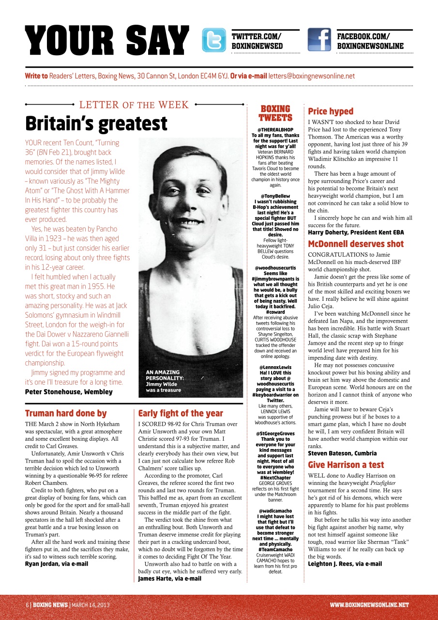 Boxing News Preview Pages