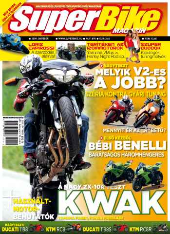 SuperBike Hungary issue October 2009