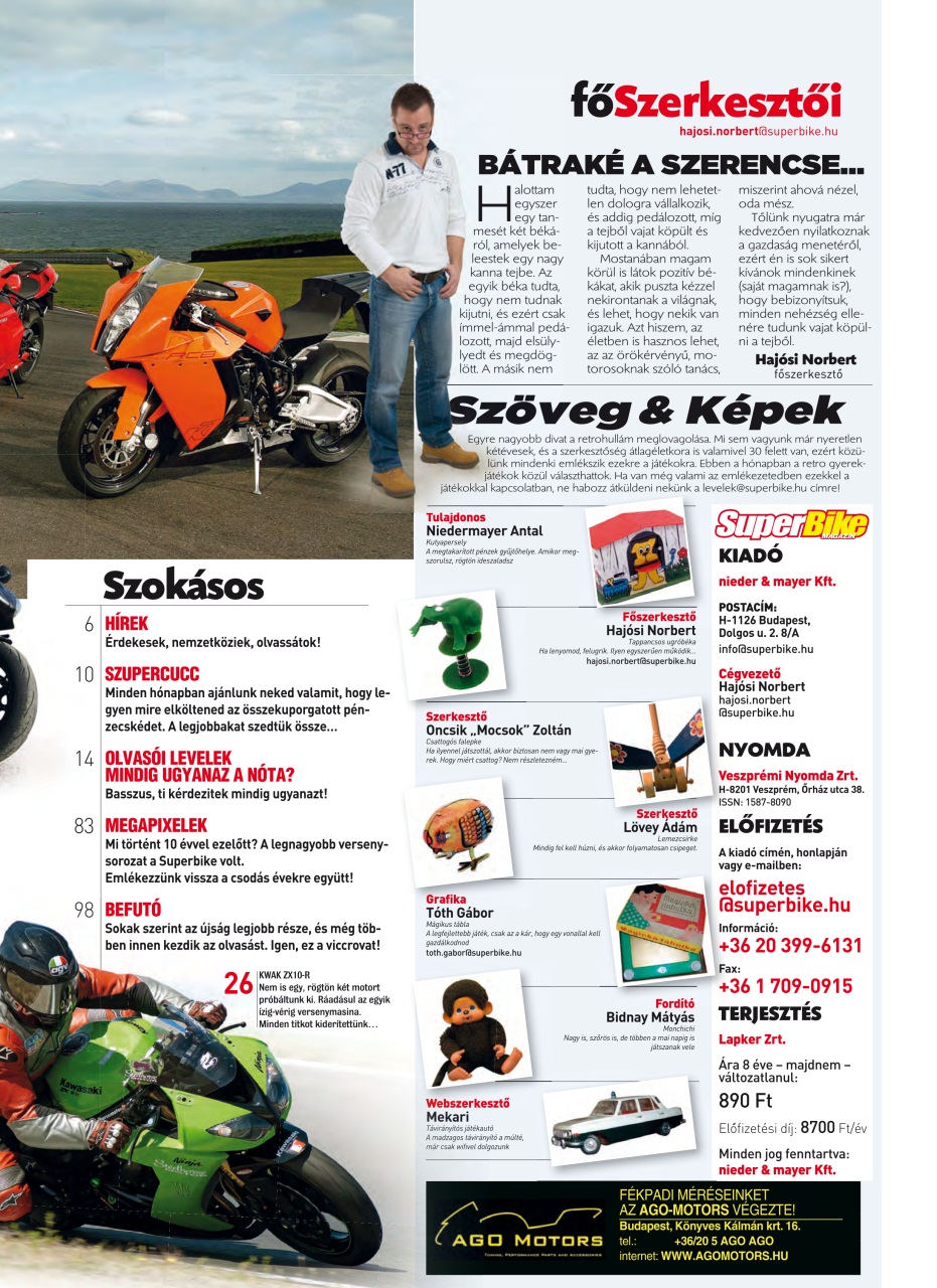 SuperBike Hungary Preview Pages