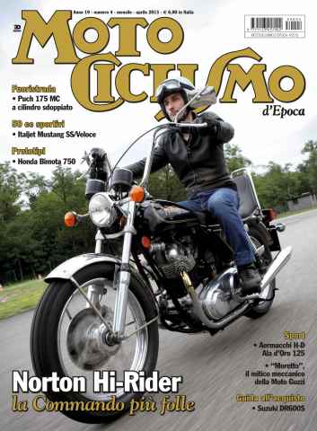 Motociclismo d'Epoca issue Motociclismo d'Epoca 4 2013