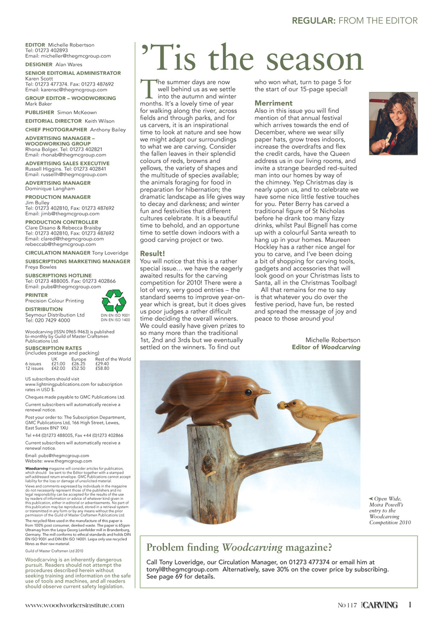 Woodcarving Preview Pages