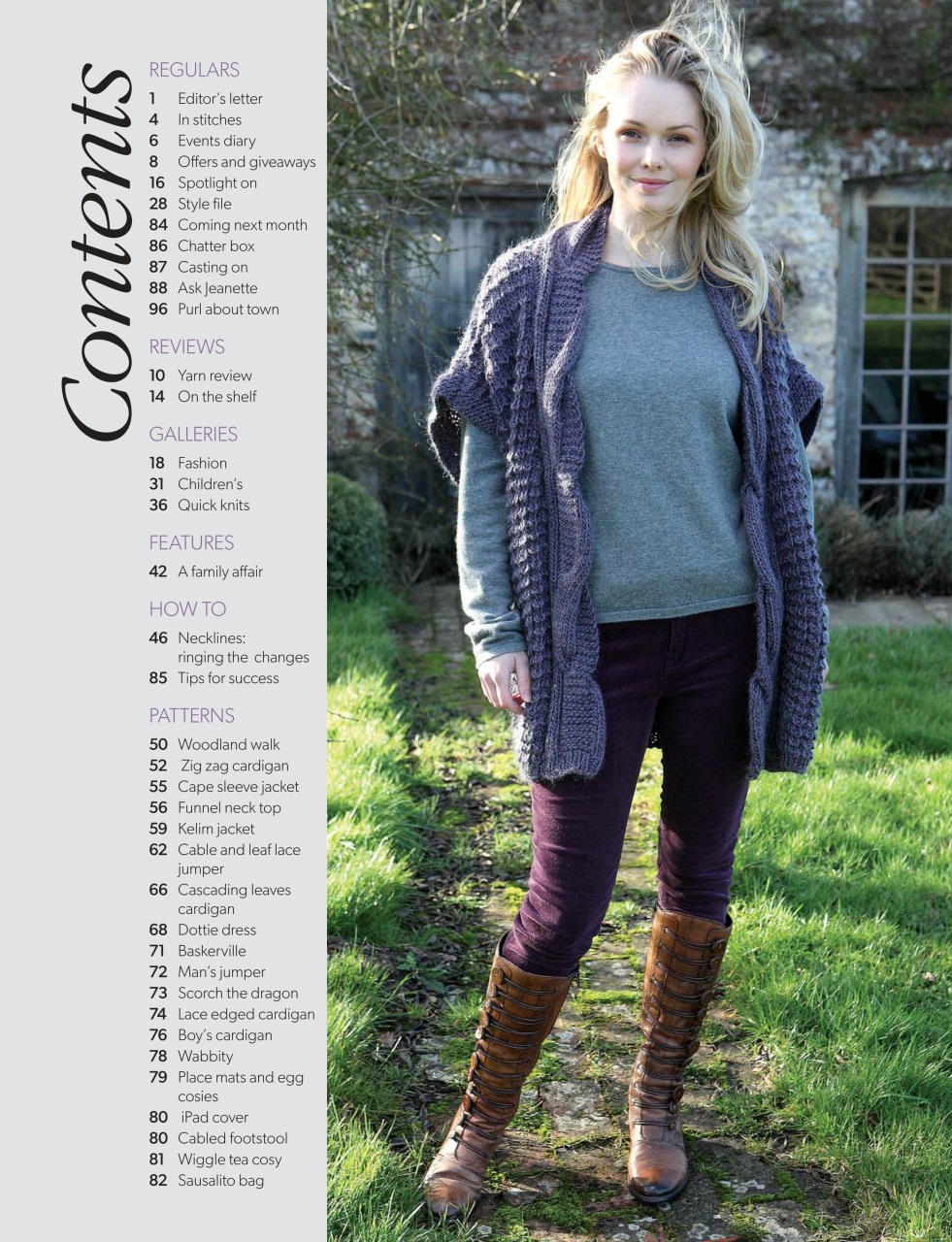 Knitting Preview Pages