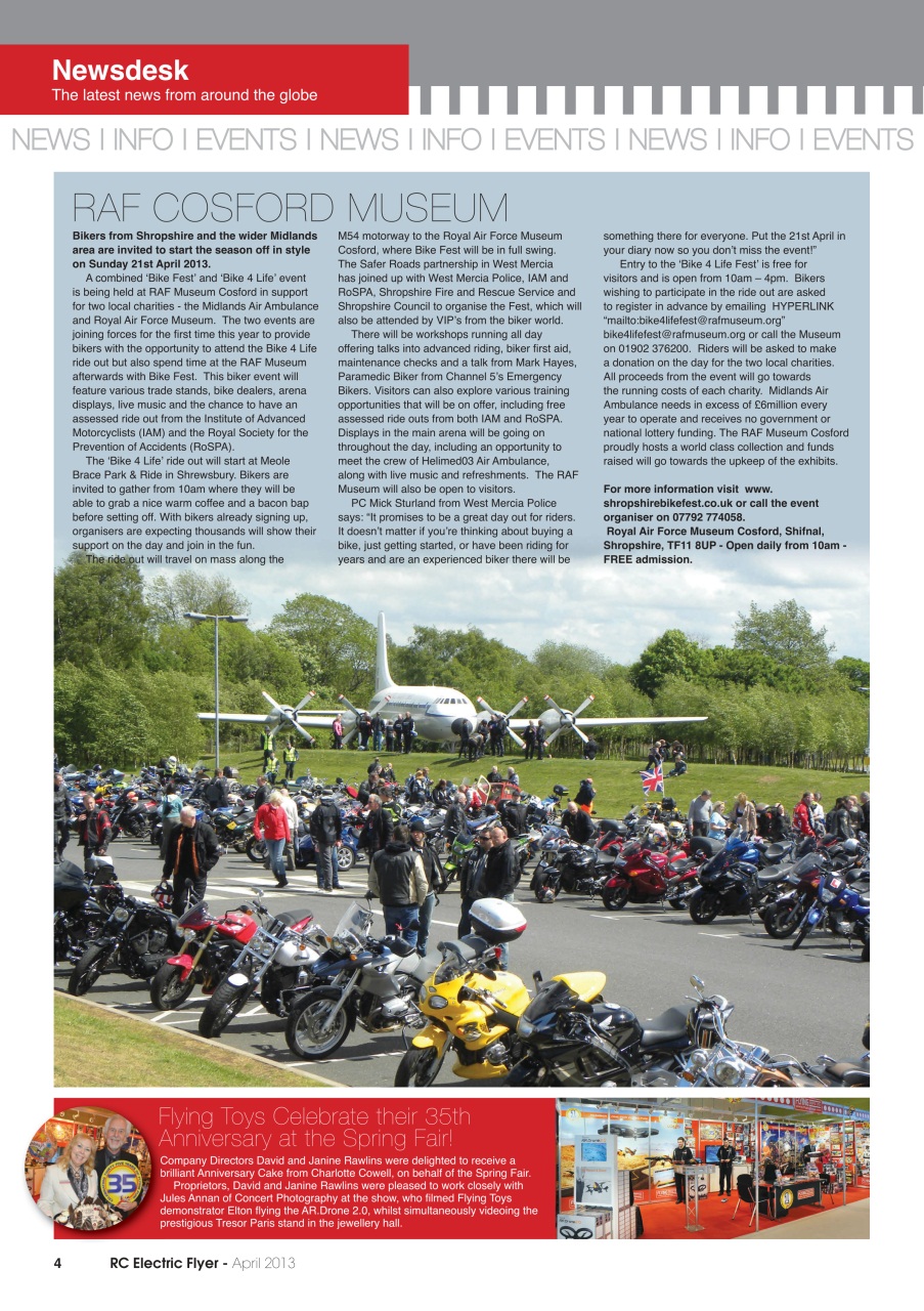 RC Electric Flyer Preview Pages