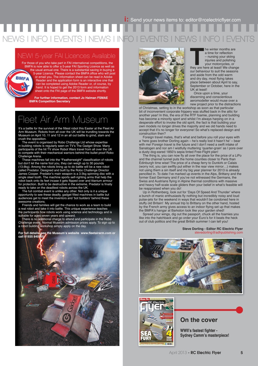 RC Electric Flyer Preview Pages