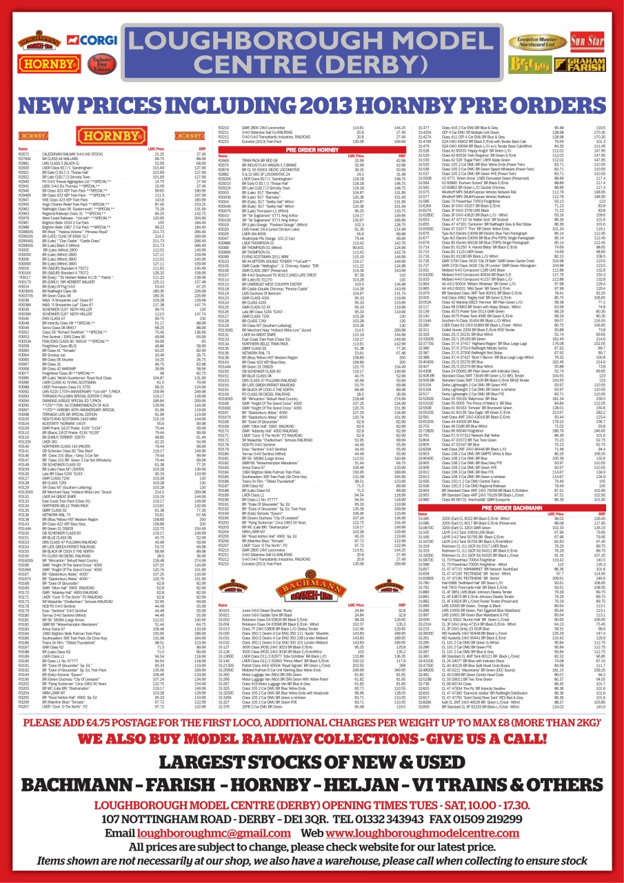 Hornby Magazine Preview Pages