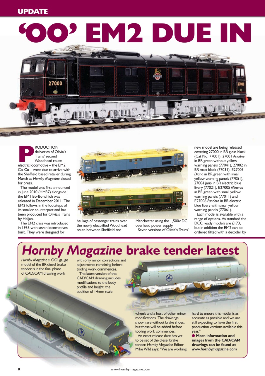 Hornby Magazine Preview Pages