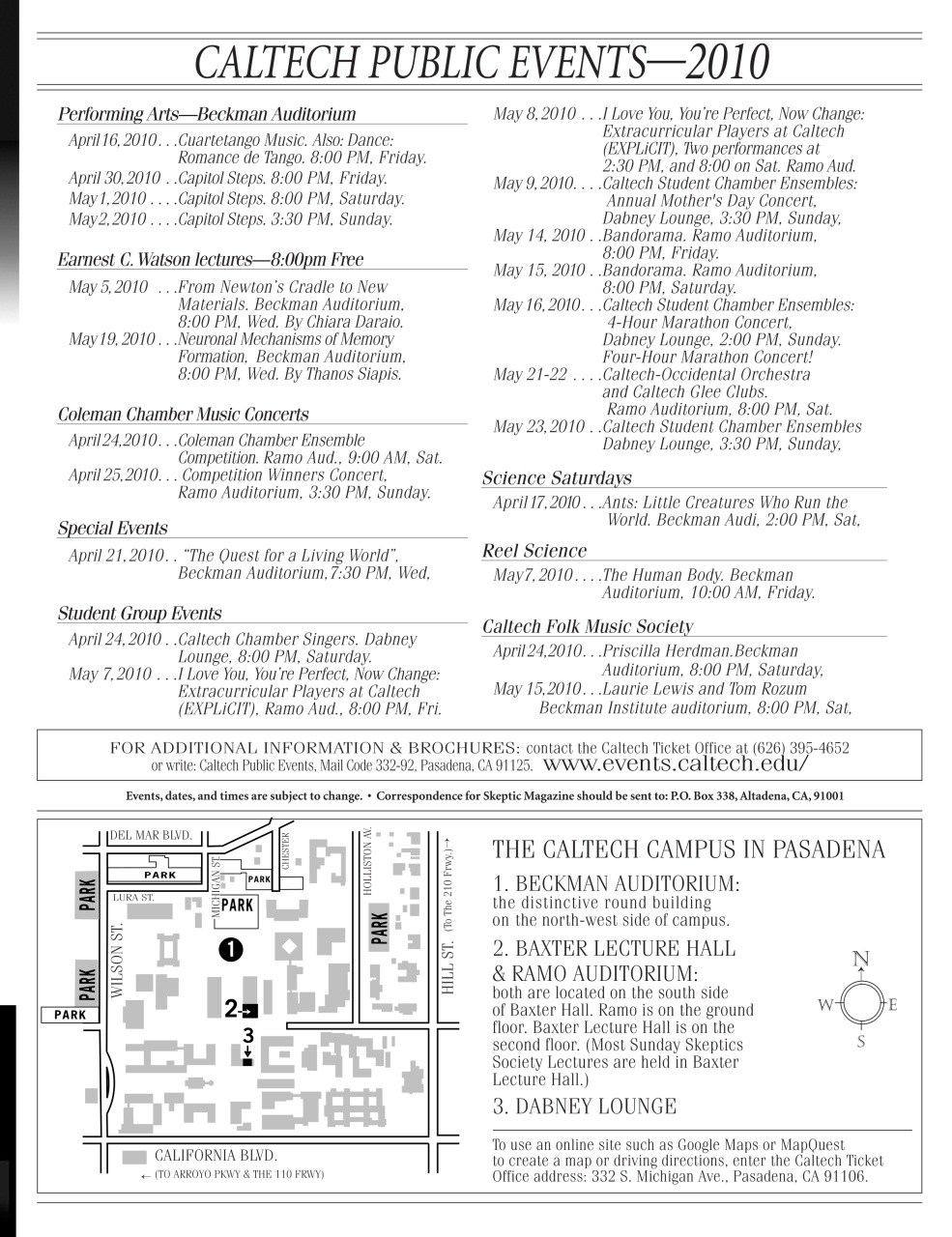 Skeptic Preview Pages