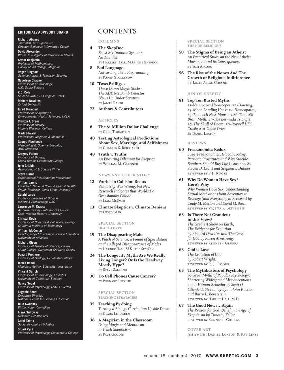 Skeptic Preview Pages