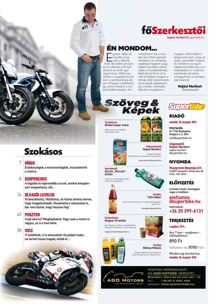 SuperBike Hungary Preview Pages