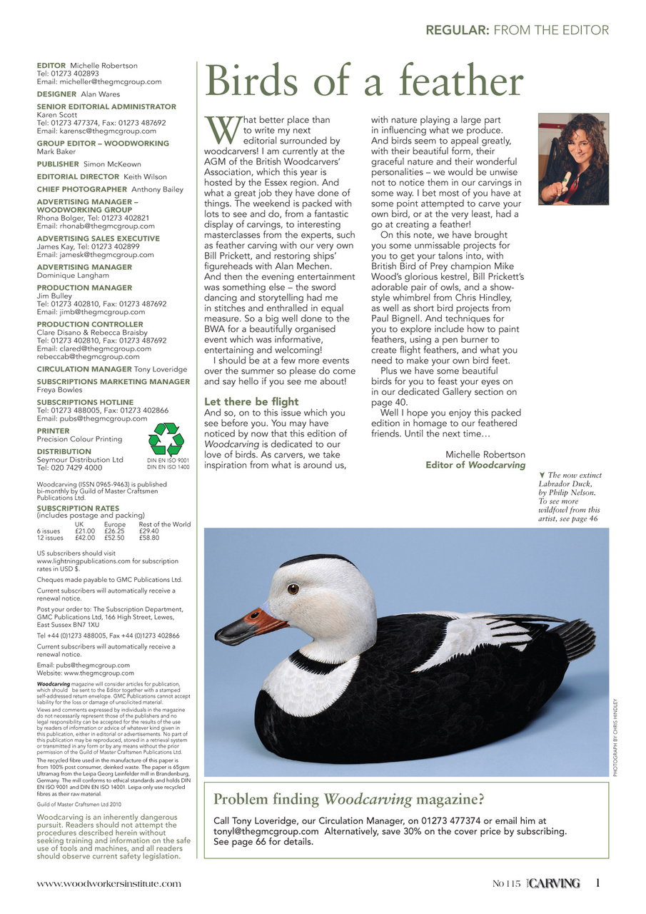 Woodcarving Preview Pages